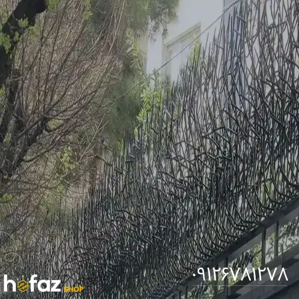 انواع نرده حفاظ بوته خاری